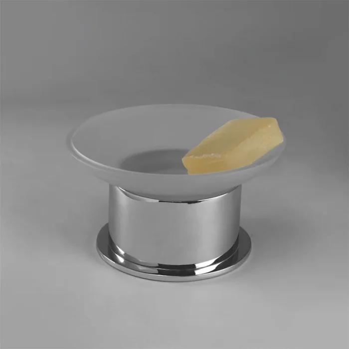 dg-tt-chr-01gr-round-soap-dish DG-TT-CHR-01GR Round Soap Dish (G) - Image 1