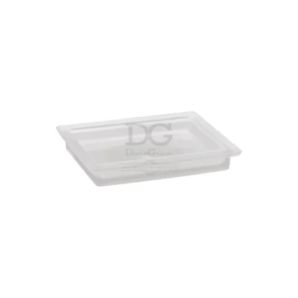 Soap Dish Glass   (For Gracia &  Table Table Top Square)(DG-SP-01G-REC)