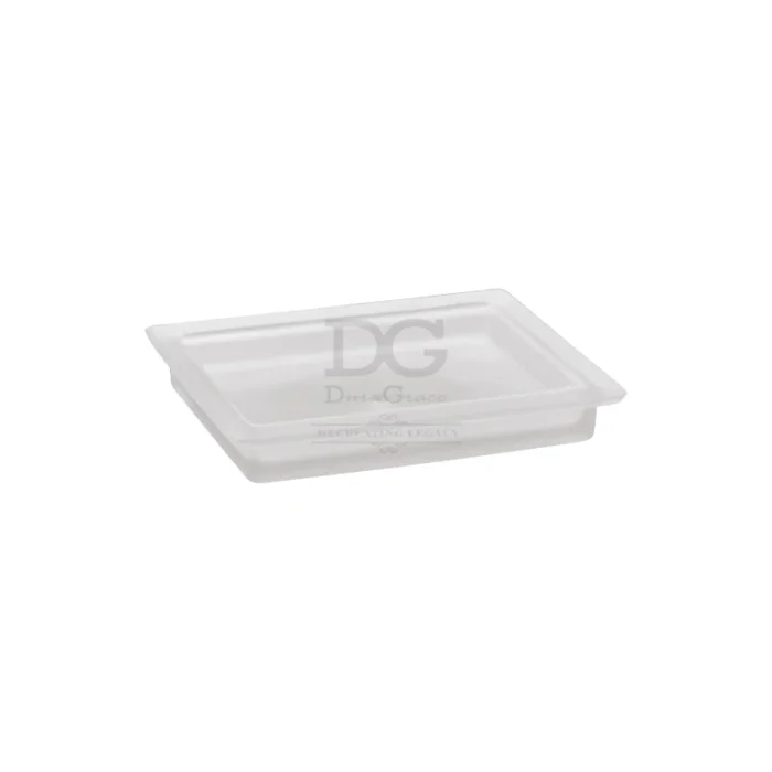 DG-SP-01G-REC Soap Dish Glass (For Gracia & Table Table Top Square)(DG-SP-01G-REC) - Image 1
