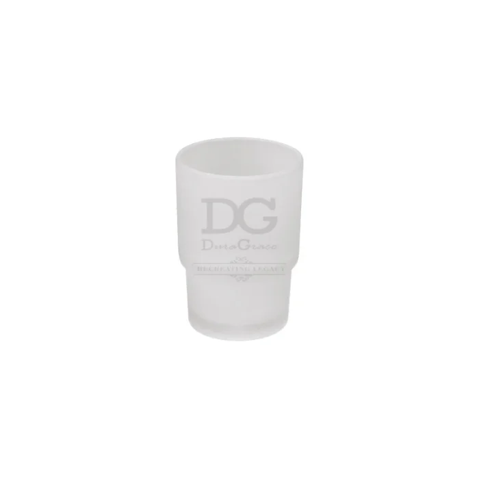 DG-SP-04GR Tumbler Glass (For Rose, Jasmine Table Top Round)(DG-SP-04GR) - Image 1