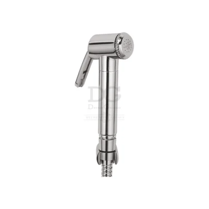 Health Faucet NIAGRA Brass  with 1Mtr. SS 304 CP Nylon  Coated Tube & Brass Hook DG-ESS-212