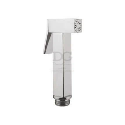 Health Faucet SQUARO  Brass with 1Mtr. SS304 CP Tube & Hook
