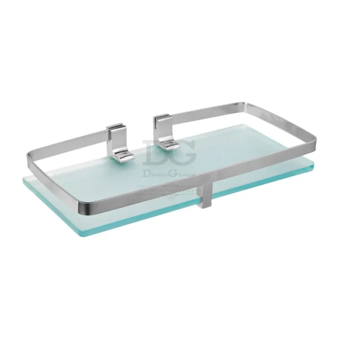 IRIS STRAIGHT GLASS SHELF 5.5" X 15" - Image 1