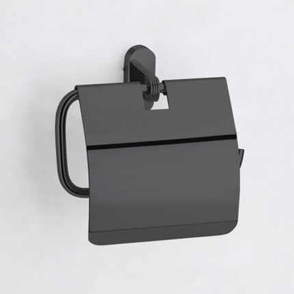 DG-FLT-BLK-05F  Toilet Paper Holder with Flap