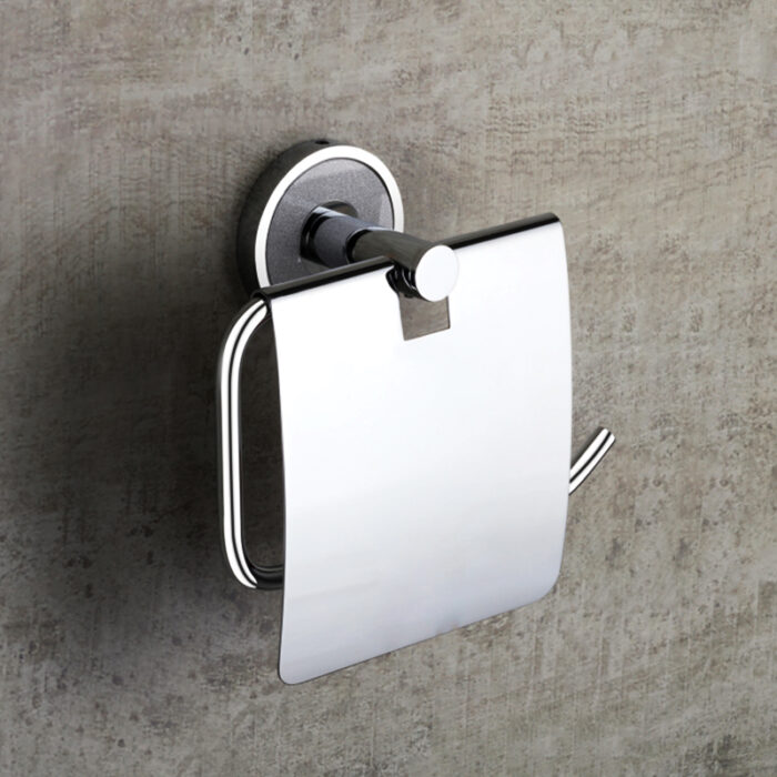 DG-GLZ-05F Toilet Paper Holder with Flap - Image 1