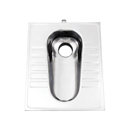 Lavatory Pan with Flushing System  SIZE : 23 x 19