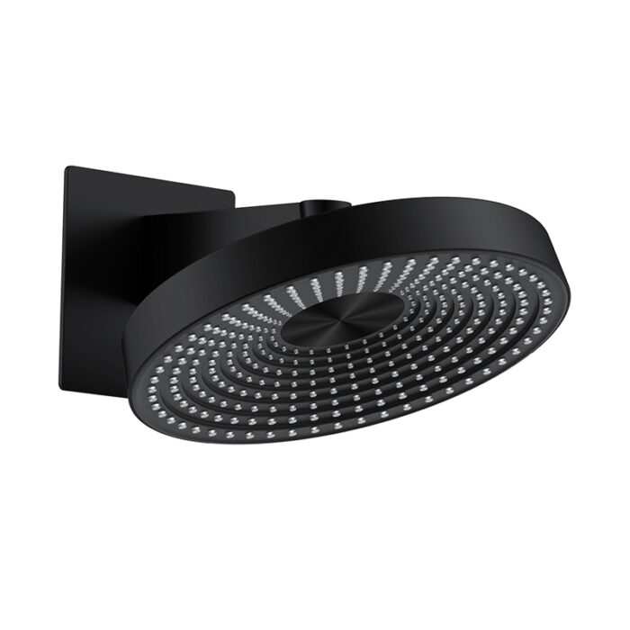 8 RAIN SHOWER HEAD BLACK MATT - Image 1