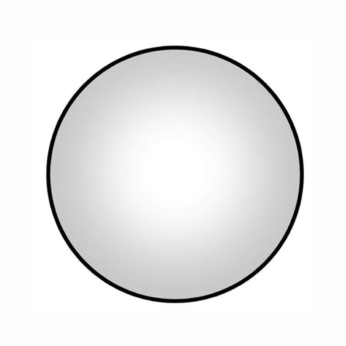 51DG---FRAME-MIRROR---BLACK---ROUND-24 DG FRAME MIRROR - BLACK - ROUND 24" - Image 1