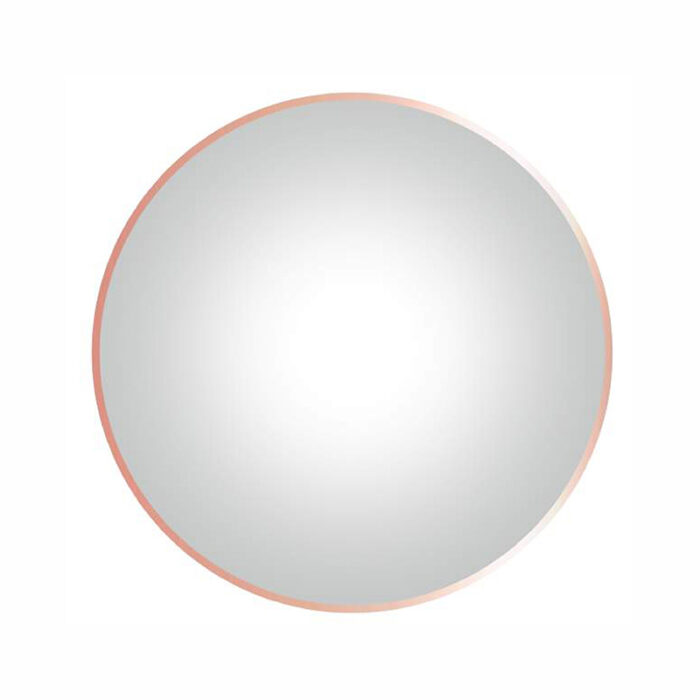 52DG---FRAME-MIRROR---ROSE-GOLD---ROUND-24 DG - FRAME MIRROR - ROSE GOLD - ROUND 24" - Image 1