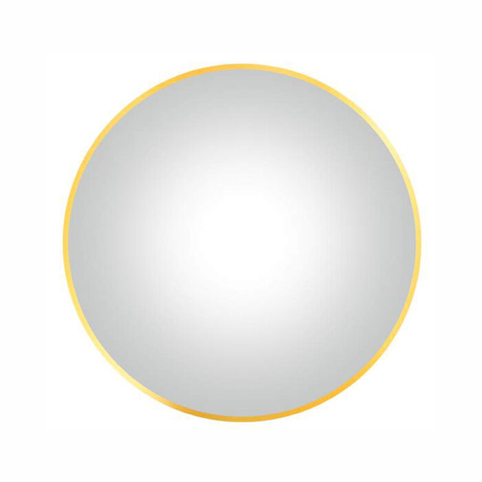 53DG---FRAME-MIRROR---GOLD---ROUND-24 DG FRAME MIRROR - GOLD - ROUND 24" - Image 1