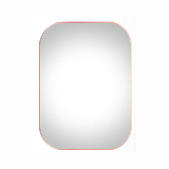 DG - FRAME MIRROR - ROSE GOLD - 24" X 18" - Image 1