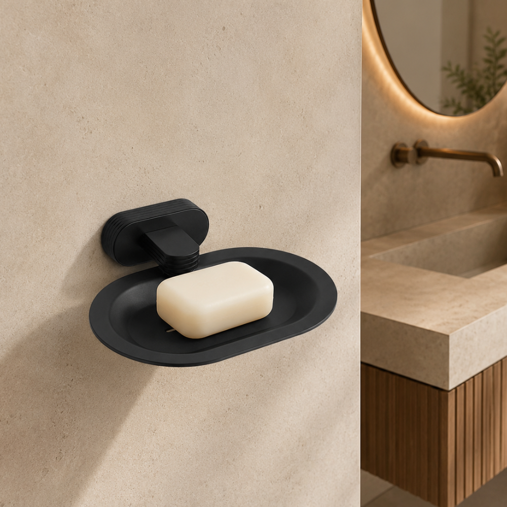 DURAGRACE SOAP DISH (M) (BLACK)