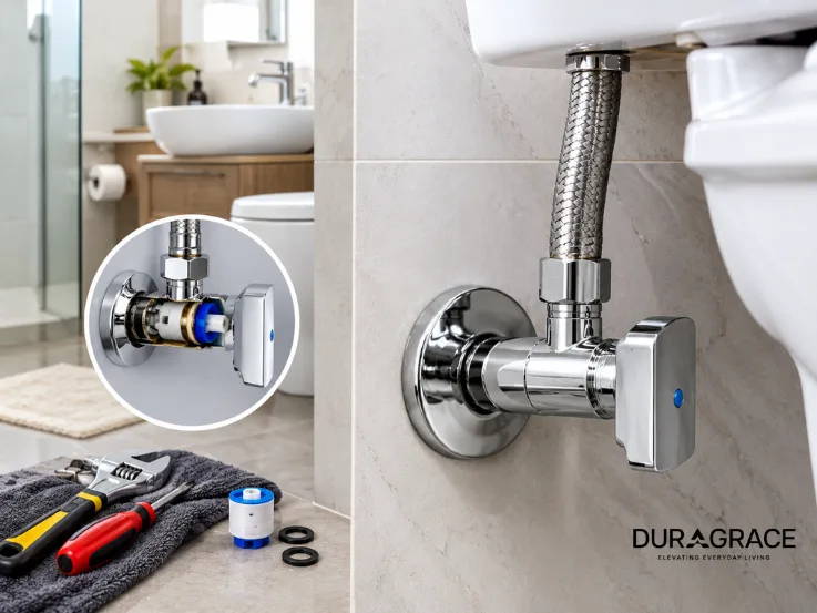 Angle Valve for Bathroom in India Types, Sizes, Where to Fit One and How to Fix a Leaking One By Duragrace