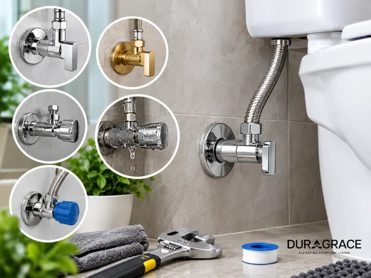 Angle Valve for Bathroom in India By Duragrace